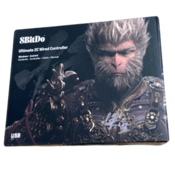 8BitDo Ultimate 2C Wired Controller – Black Myth: Wukong Edition (New in Box) - Picture 2 of 2